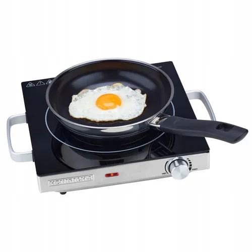 Heinrich s Kuchenka elektryczna HEINRICH S HEK 8695 - Kochplatte mit leistungsstarker Heiztechnologie, perfekt für vielseitiges Kochen und Braten