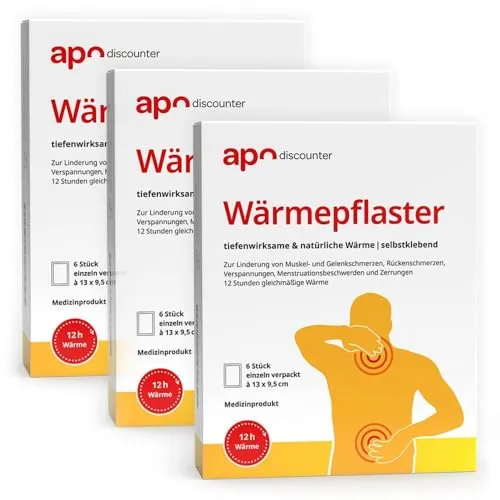 apodiscounter Wärmepflaster für Nacken, Schultern & Rücken