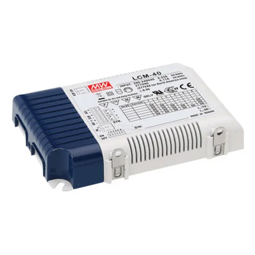 MEANWELL LCM-25DA Installationsnetzteil - Schaltnetzteil mit 25W Leistung, ideal für die Inneninstallation, bietet zuverlässige DALI-Kompatibilität und eine kompakte Bauform.