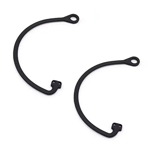 Stück Universal-Tankdeckelleitung, Universal-Tankdeckelleitung, Benzindeckel-Lanyard, Auto-Tankdeckelzubehör, Stahldraht-Silikon-Benzindeckel-Zubehör, schwarzes Kraftstofftank-Lanyard-Zubehör 2