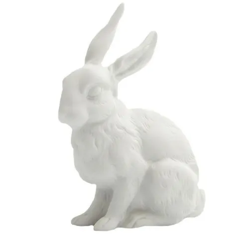 Reichenbach Porzellanfigur Osterhase sitzend von Reichenbach