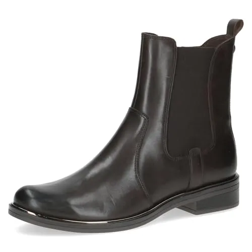 Caprice Stiefelette Leder, Damen, Gr. 39, dunkelbraun von Caprice