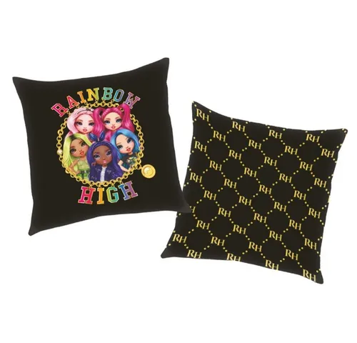 Herding Dekokissen Beauty Rainbow High 40 x 40 cm Kinder Deko-Kissen Wende-Motiv