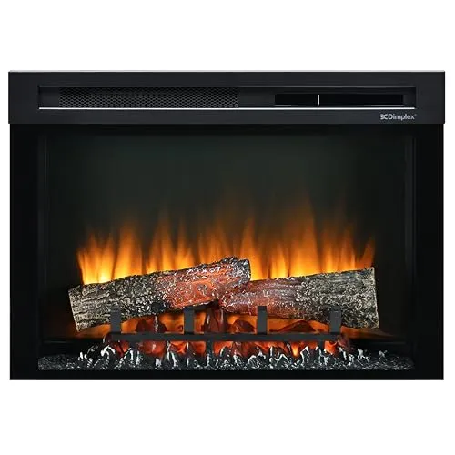 Dimplex Elektrokamin Einsatz XHD 26'' /66cm - Wandkamin - Elektrokamin mit Heizung - 1400W - LED Optiflame Flammeneffekt - Zuschaltbare Heizleistung - Inklusive Fernbedienung