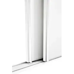 Schiebetürsystem für Drempel und Dachschrägen | Komplettbausatz mit Schienen und Türfüllungen (3000 mm)