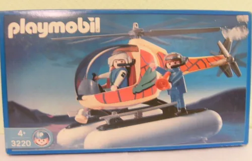 Playmobil Luftkissenhelikopter 3220 von 2001 Neu & OVP Hubschrauber Helikopter