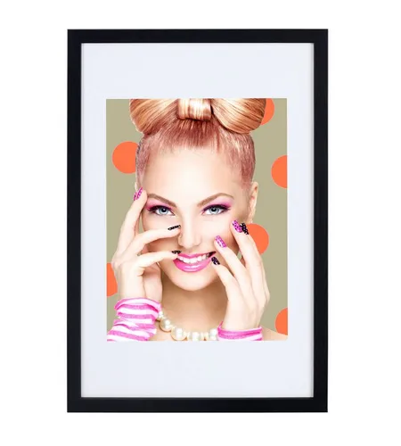 IDEAL TREND Bilderrahmen Bilderrahmen Lifestyle Plexi Foto Rahmen Collage Wanddeko Poster S111