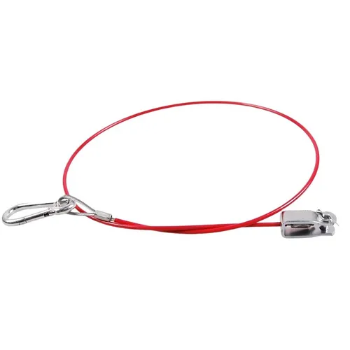 PROTRAILER Abreißseil Bremsseil Fangseil Notseil 1050 mm rot f. PKW-Anhänger