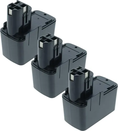 vhbw 3x Akku Ersatz für Würth 702 300 712 für Werkzeug (3000 mAh, NiMH, 12 V)