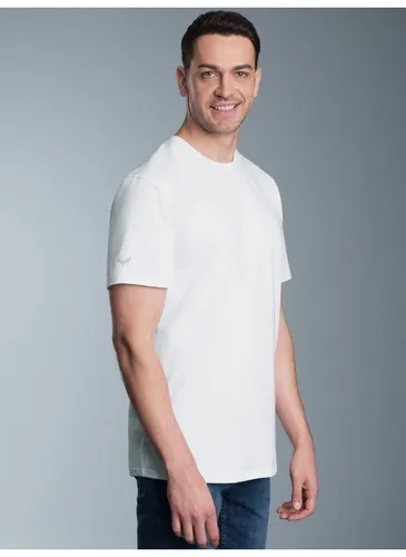 TRIGEMA T-Shirt aus 100% Biobaumwolle, Herren, Gr. XXL, weiß - Herren-Shirts aus 100% Bio-Baumwolle, Cradle to Cradle CertifiedTM Gold, nachhaltig und kompostierbar, ideal für umweltbewusste Mode.