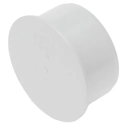 Kanalinstallation Kanalisationsendstopfen Endabdeckung 50mm Rohrdurchmesser