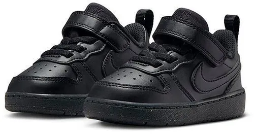 Nike Sportswear Court Borough Low Recraft Sneaker schwarz 22 EU - Sneaker für Kinder, sportlicher Stil mit praktischem Klettverschluss und robustem Gummi-Laufsohlenmaterial für optimalen Halt.