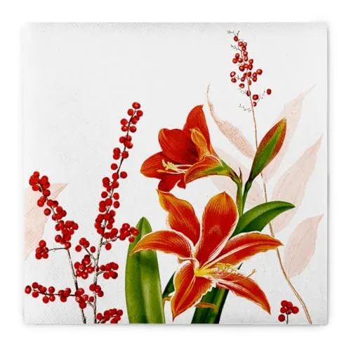 Mank Airlaid Serviette Felina, 40 x 40 cm, 50 Stück in weiß von Mank