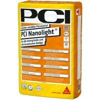 PCI Nanolight Flexmörtel, 15 kg - Kleber & Mörtel für Fußböden, variabler Flexmörtel für höchste Flexibilität und optimale Haftung.