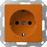 Gira SCHUKO Steckdose orange 145602 in orange von Gira