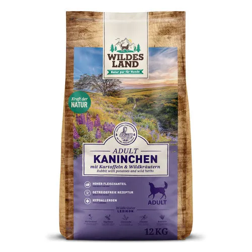 Wildes Land Nr. 4 Kaninchen 12 kg von Premium Pet Products GmbH