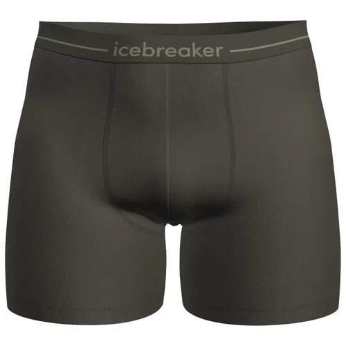Icebreaker Men Merino 150 Anatomica Boxers - Loden - Hochwertige Herren Boxershorts aus Corespun-Merino für optimalen Komfort. Ideal für Freizeit und Wandern, mit konturiertem Schritt und geruchsneutralisierenden Eigenschaften.