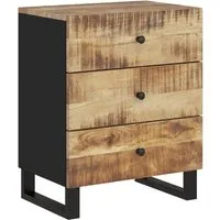 vidaXL Nachttisch aus massivem Mangoholz von vidaXL