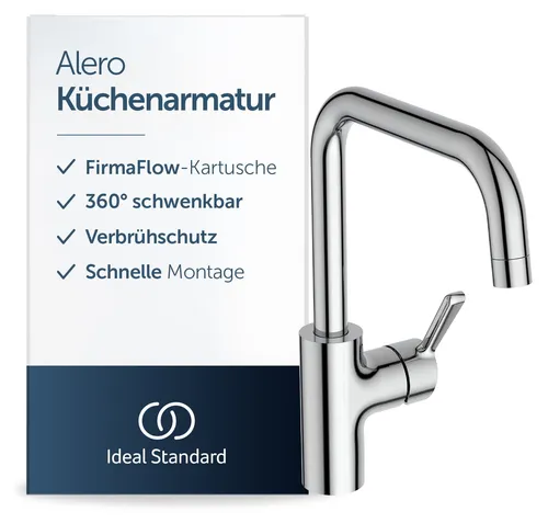 Ideal Standard Küchenarmatur Alero mit FirmaFlow® Kartusche von Ideal Standard