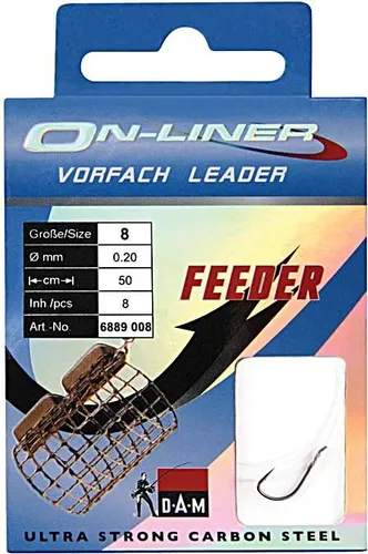 DAM Onliner gebundene Haken Feeder Gr.10