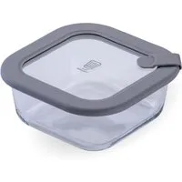 Chefkoch trifft Fackelmann Vorratsdose Glas, eckig, 520ml 22996