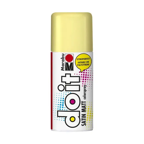 Marabu do it SATIN MATT, Pastellgelb 022, 150ml