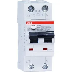 ABB FI/LS-Schutzschalter B13A 30mA 1P+N > DS201 B13 A30