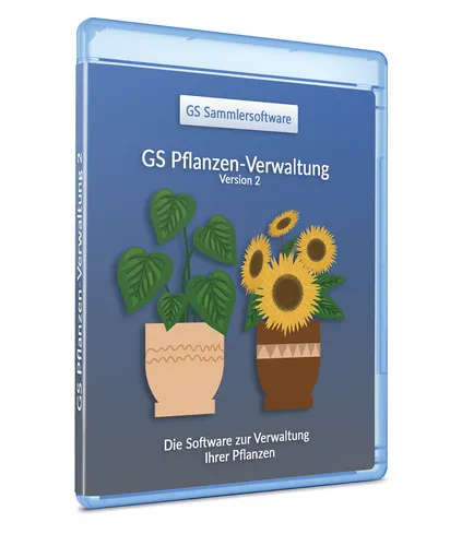 GS Pflanzen-Verwaltung 2 - Software zur Verwaltung Ihrer Pflanzen