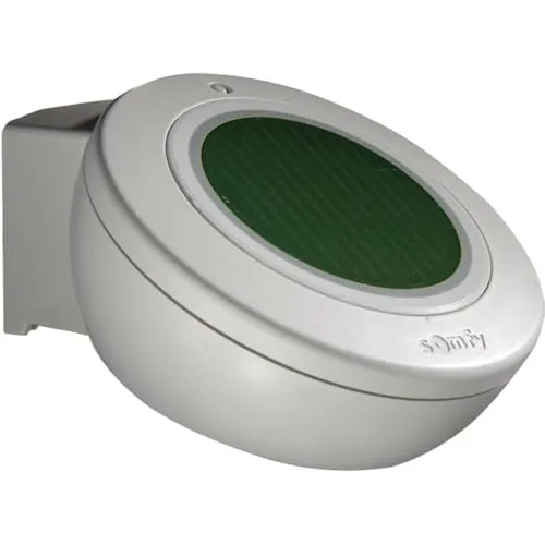 Somfy Regensensor Ondeis 230V AC 9016345 - Kapazitiver Niederschlagssensor für präzise Wetterüberwachung, mit einfacher Montage und IP44-Schutz gegen Spritzwasser, ideal für die Integration in bestehende Steuerungssysteme.