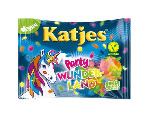 KATJES Süßigkeit, Katjes Glücksgefühle eine Mischung aus Fruchtgummi und Lakritz 175g