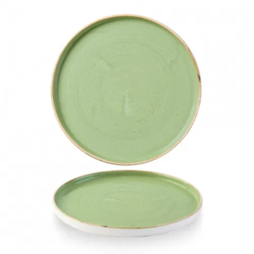 Churchill STONECAST Chefs Walled Plate Sage Green von Churchill