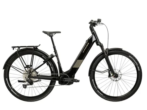KROSS E-Bike ATB Influx Hybrid SUV 4.0 mit Bosch 800 Wh - Erlebe mit dem KROSS Influx Hybrid SUV 4.0 grenzenlose Freiheit auf zwei Rädern. Mit leistungsstarkem Bosch-Motor und robusten Komponenten ist es ideal für Alltag und Abenteuer. Komfortabel und vielseitig, perfekt für jeden Untergrund.