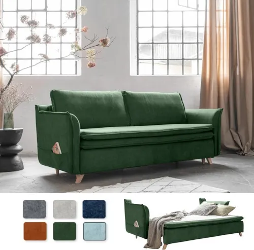 MIUFORM Dauerschlafsofa 140x200 mit Bettkasten