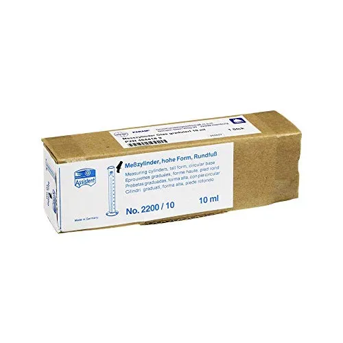 MESSZYLINDER Glas graduiert 10 ml 1 St von PARAM