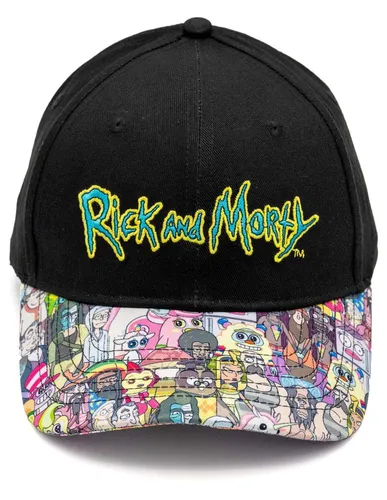 Rick And Morty Baseball Cap Characters Logo Basecap Kappe Mütze