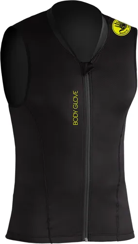BODY GLOVE LITE-PRO VEST BLACK-LIME - M - Sportschutz mit neuester BIOFLEX HOLE SYSTEM PAD TECHNOLOGY für optimale Energie-Absorbierung und höchsten Komfort. Ideal für Wintersportler, extrem leicht und atmungsaktiv.
