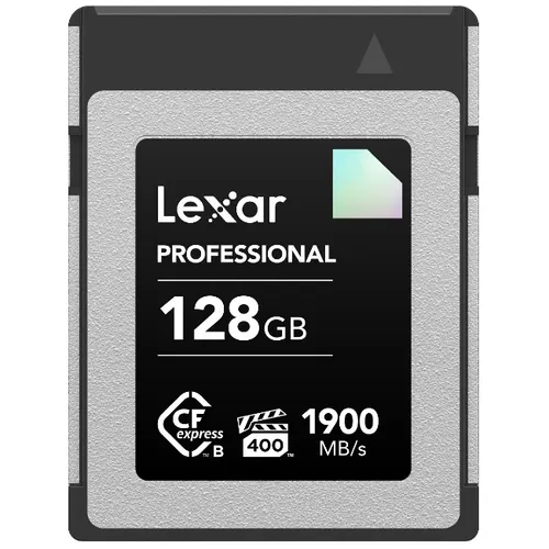 Lexar 128GB Professional CFexpress Type B Card Diamond Series - Speicherkarten mit 128 GB Kapazität, blitzschnelle Datenübertragung für professionelle Fotografie und Videografie