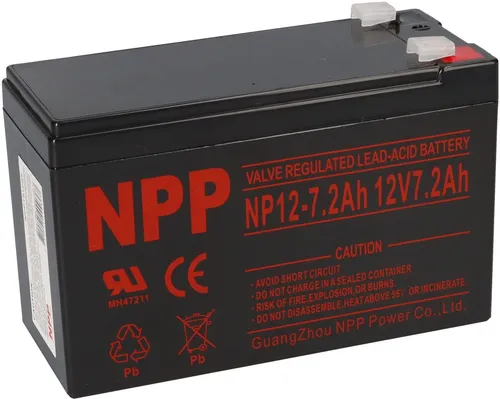 NPP Blei-Akku AGM NP12-7.2 12V 7,2Ah Bleiakkus