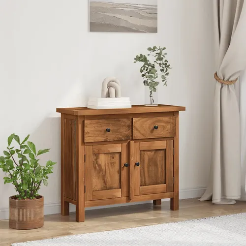 Sideboard aus massivem Mahagoniholz 75x30x65 cm