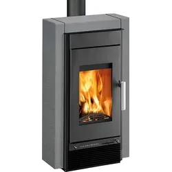 Haas+Sohn Hasvik Kaminofen 8,4 kW Perl-Anthrazit / Quarzit Grau