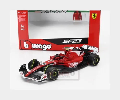 1:43 BURAGO Ferrari F1 Sf-23 #55 Las Vegas Usa Gp 2023 Sainz BU36836-S-VEGAS Mod