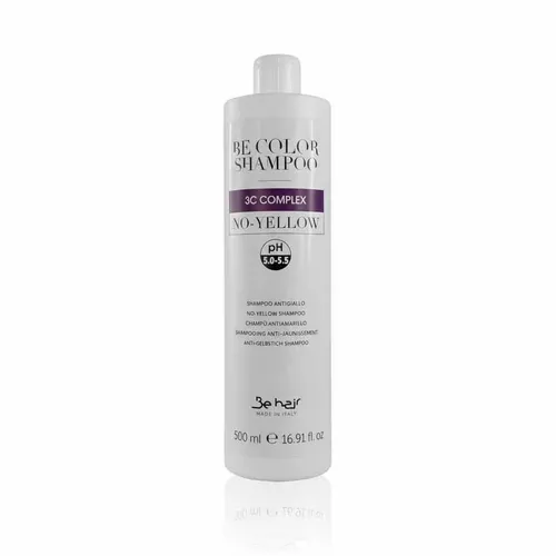 Be Hair NoYellow Gelbton Shampoo – blondes und graues Haar 500 ml