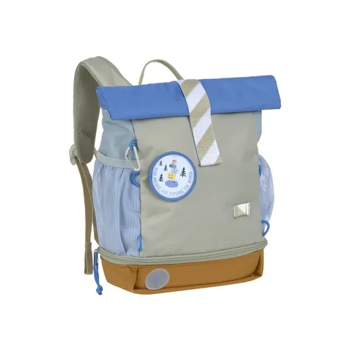 Mini Rolltop Backpack Sunny Explorer green/blue in türkis von LÄSSIG