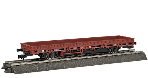 Viessmann 2311 H0 Niederbordwagen mit Antrieb - Güterwagen im Maßstab 1:87, digital steuerbar mit DCC-Funktion, ideal für Modellbahnanlagen im Dreileiter-Gleissystem.