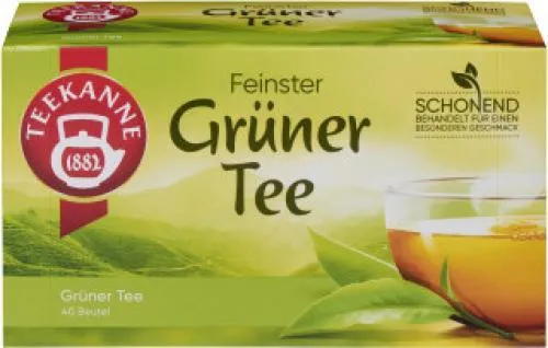 Teekanne Grüner Tee 40x1,75g