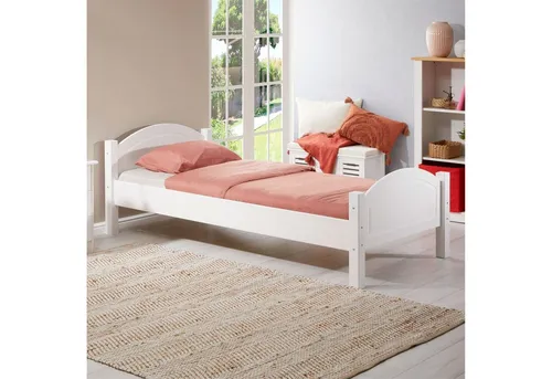 IDIMEX Massivholzbett FLIMS - Zeitloses Landhausbett aus Kiefer - Massivholzbett in verschiedenen Farben, ideal für Kinderzimmer oder Schlafzimmer. Hergestellt aus Kiefernholz, stabil und umweltfreundlich lackiert. Perfekt für Roll-Lattenrost geeignet.