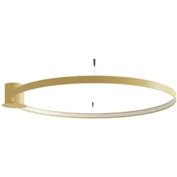 Deckenleuchte RIO 110 golden LED 4000K - Moderne Deckenleuchte in elegantem Design, ideal für private und öffentliche Räume. Hochwertige LED-Technologie sorgt für hervorragende Lichtqualität und hohe Ästhetik.