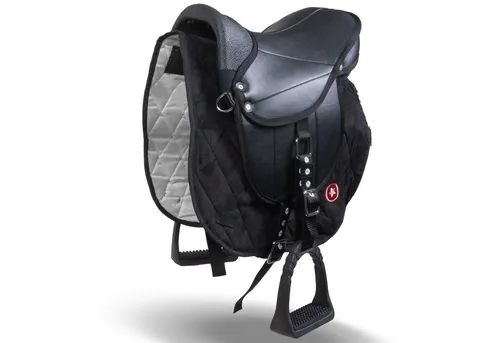 Pink Papaya Shetty Kindersattel für Holzpferde