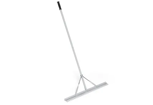 KOMFOTTEU Gartenrechen, 92,00 cm Arbeitsbreite, mit 170,00 cm langem Stiel, 36 Zinken & 170cm Stiel