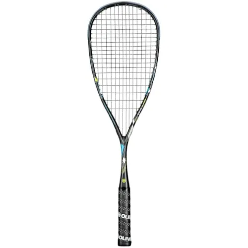 OLIVER Squashschläger ICQ 110 Ultra - 120g, besaitet, ausgewogen - Oliver Squashschläger, besaitet und leicht, bietet hohe Dynamik und herausragende Spieleigenschaften für Profis und Amateure. Ideal für Spitzenleistung auf dem Court.